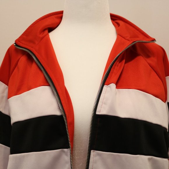 Cropped Colour Block Jacket - Picture 5 of 15